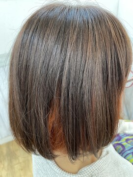 ヘアアートピュア(Hair Art Pure) 白髪ぼかし&インナーカラー