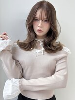 ランテルディ 渋谷(LANTERDIT)&nbsp;【LANTERDIT】レイヤーカット/ミルクティーカラー/前髪/Risa