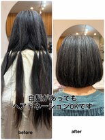 エメールヘア(aimere hair) 【白髪でもヘアドネーションできる?】