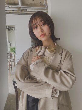 黒髪/クラゲヘアー/オリーブグレー/小顔/ココアベージュ/千葉