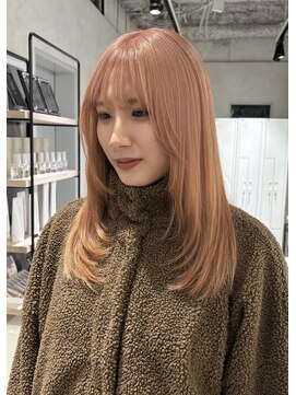 キートス(Kiitos) ピンクベージュ×ナチュラルレイヤー