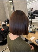 Ribbon Straight×艶感美容液care【表参道/縮毛矯正】