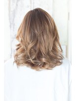 ヘアーパーク マンボ(HAIR PARK MAMBO)&nbsp;シャドールーツ 透け感 ミディアム【hair park MAMBO 豊田】