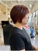 ショートカットショートボブマッシュウルフ/東伏見