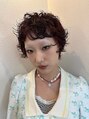 スイ(SUiii) ショートパーマ!ブリーチなしダブルカラーでレッド★札幌/大通