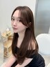 似合わせカット+髪質改善ストレート+選べるトリートメント　26,400円～