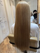 ヘアリゾート バルボア アイランド(hair resort Balboa Island)&nbsp;ロング×イルミナダブルカラー×ベージュ