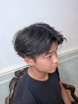 ヘアーサロン リアン 熊谷2号店(hair salon Rien)&nbsp;センターパート×フェザーパーマ