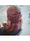 なみなみオシャレハーフアレンジ♪