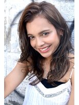 ミラバイグリーン(Mira by green)&nbsp;【ハニーヘア】　ブルージュ×レイヤー　『long』　01