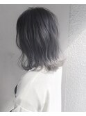 【Marl】ホワイトラベンダーのナチュラルグラデーションカラー♪