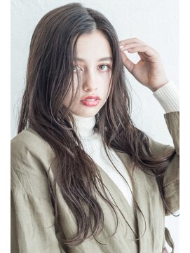 ハク アトリエ(HaKU atelier) 大人かわいい透明感ブランジュウォーターフォールセンターパート