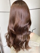 シェノン 梅田(CHAINON)&nbsp;20代30代40代小顔カット×艶カラー×ピンクベージュ