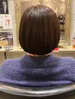 エイチヘア(h hair)&nbsp;【hhair四条大宮】丸みショートボブ