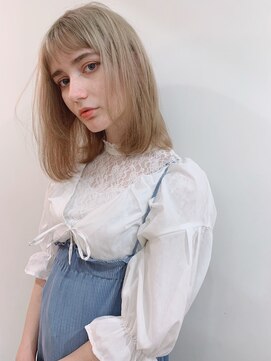 ローレンジウ(LOREN JU) 名駅/名古屋駅/学割U24/レイヤーカット/オージュア/ダブルカラー