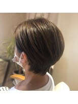 シュリンプ エス 石川橋店(SHRIMP es)&nbsp;襟足ピタッと！大人ショート