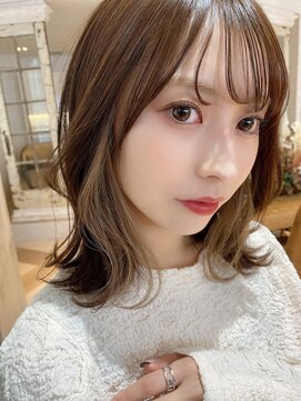 ロンドアリシア 金山(Lond Alexia) 【Lond Alexia】柴田知亜希/ボブウルフ/インナーカラー/前髪