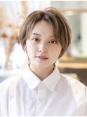 柔らか小顔ショート