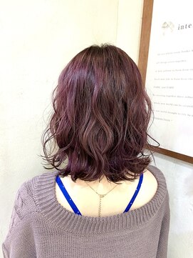 パーク なんば本店(PARK.) バレイヤージュピンク