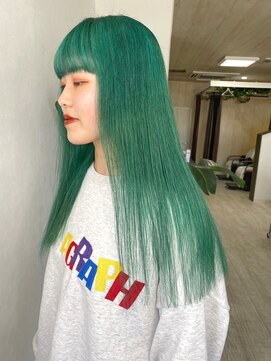 フォース ヘアー(FORCE HAIR) グリーン