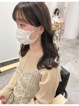 ガーランドウメダ(Garland umeda) アディクシーカラー_オリーブアッシュグレー_0008107