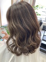 エルプラスヘアー(L+hair)&nbsp;白髪ぼかしハイライト（50代前半）