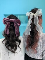 ティファニー(Tiffany) ☆リボン☆ハーフアップ☆ライブ☆ヘアセット☆ヘアメ☆アレンジ