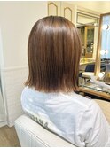 ミニボブ 切りっぱなしボブ ぱつっとボブ 横浜