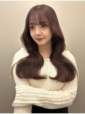 【柿本真優】上品な韓国ヘア