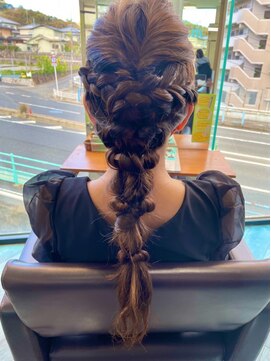 レモーリア 井口店 ぽこぽこ編み下ろし