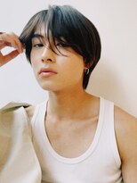 ディッセンバー 渋谷(December)&nbsp;メンズ/シースルーマッシュ/韓国風/マッシュ/センターパート