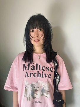 タロ(TALO) 【TALO】ダークネイビーカラー × フェイスレイヤー