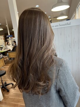 アンカーデイズ(Anchor Days) ダブルカラーで作るミルクティーベージュ