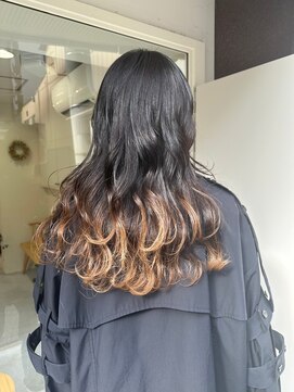 ウニ(uni) 裾ベージュ