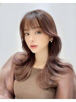 バイオレットジェム(Violet`jem)&nbsp;くびれヘアレイヤーカット顔まわりカット小顔ヘア似合わせカット