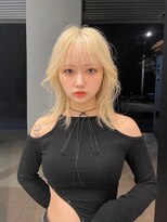 ディーン 豊橋(DEAN)&nbsp;ブロンド/ブリーチ/ハイトーン/レイヤー/ウルフカット