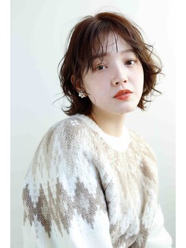 デジ 北堀江(DEJI) ウェッティショートボブパーマ