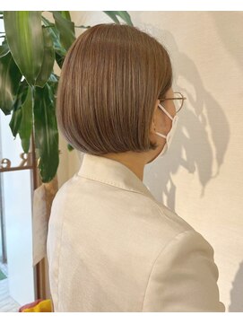 レグルス ヘア デザイン ニシジン 西新店(Reglus hair desigh) 大人ショート/大人ボブ/丸みボブ/ハイライト/30代/40代/50代