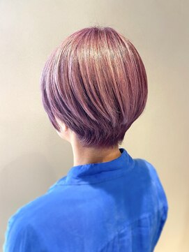 ミース(Mys) ショートスタイル×ムラサキカラー