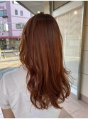 オレンジブラウン