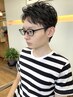 メンズカット＋炭酸泉ヘッドスパ（シェービング付き）