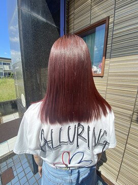 ラッコのおひるね ブリーチなしピンク