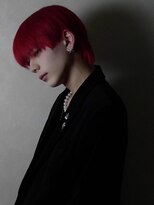 スウェル(SWELL)&nbsp;シースル　ショート　ウルフ　レッド