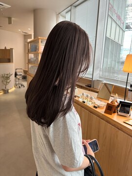 イノセントヘア(innocent.hair) 透明感カラーマロンブラウン秋色