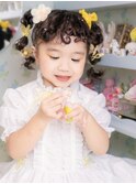 七五三ヘアセット