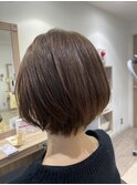 大人グラデーションボブ