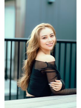 ベル(BEL) レイヤーカット　ミルクティーベージュ