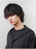 波巻きスパイラルツイストスパイラルパーマシャドウパーマ