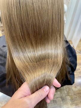 ラフ(Laf.) 【Laf.】ブリーチ毛でも出来る酸熱トリートメント