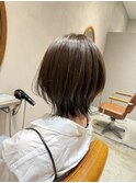 レイヤーボブ/ひし形/くびれヘア